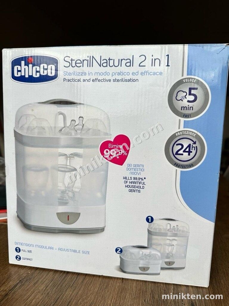 Chicco - Buharlı Sterilizatör - 2in1 - 2