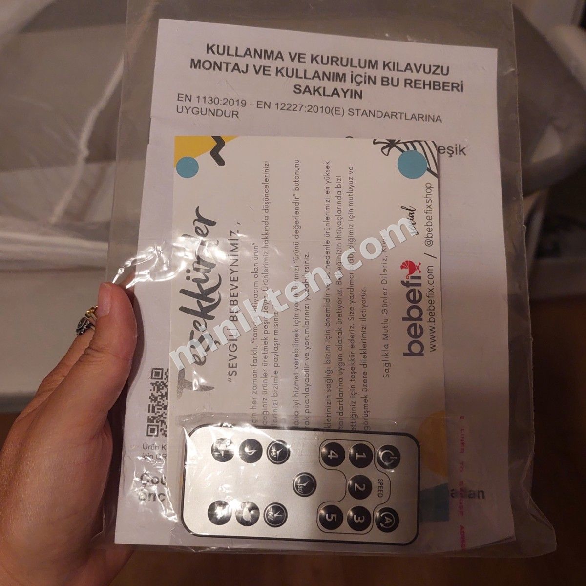 Kiwi cozy premium sallanan beşik *0 ayarında* - 5