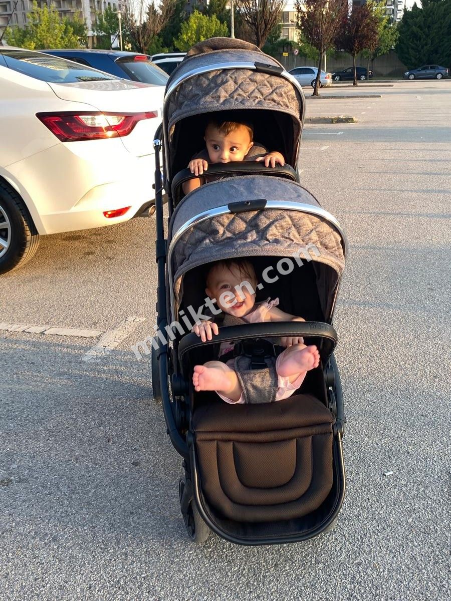 Prego İBİZA plus ikiz bebek arabasi - 4