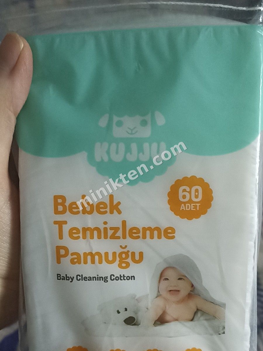 Bebek temizleme pamuğu - 1
