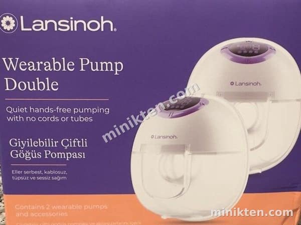 Lansinoh Eller Serbest Çiftli Göğüs Pompası
