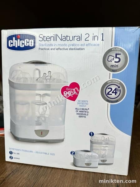 Chicco - Buharlı Sterilizatör - 2in1 küçük 2