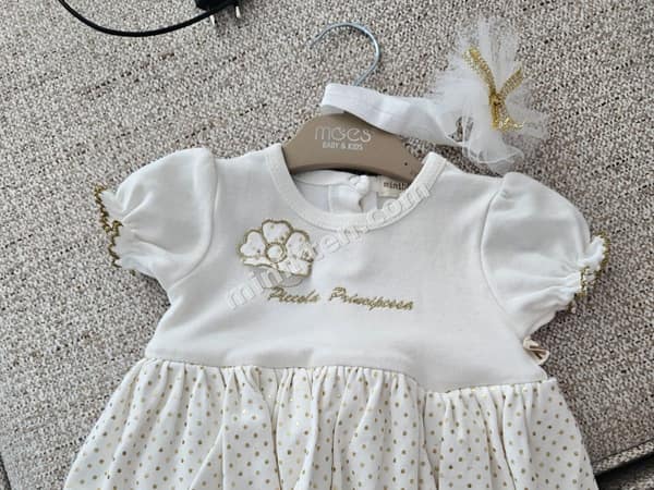 Özel Günlük Kız Bebek Elbisesi (Bodyli) – Çok Temiz