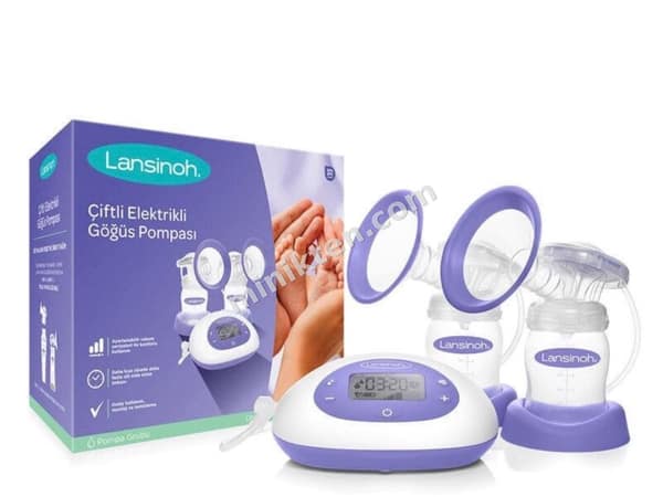 Lansinoh 2si 1 arada elektrikli göğüs pompası