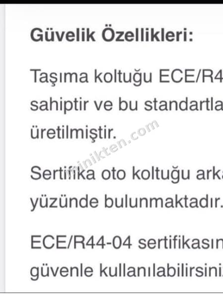 Maxi Cosi bebek koltuğu  küçük 3
