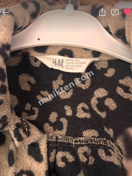 H&M trençkot küçük 5