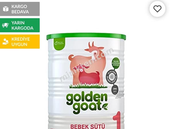 Bebek maması sıfır6 ayrısı küçük 1