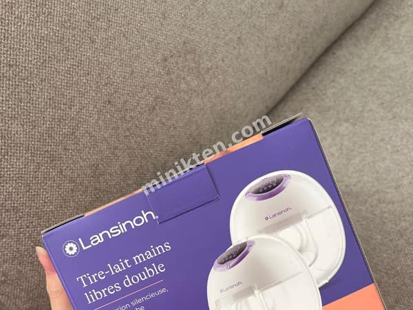 Lansinoh ikili giyilebilir göğüs pompası  küçük 1
