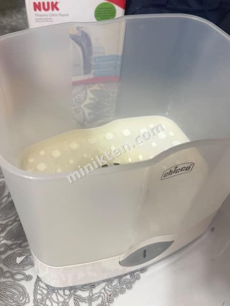 Chicco 2 in 1 buharlı biberon sterilizatör küçük 4