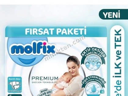 Molfix premium 1 numara bebek bezi  küçük 1