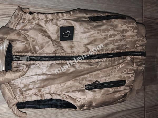 Gold class monogramlı yelek