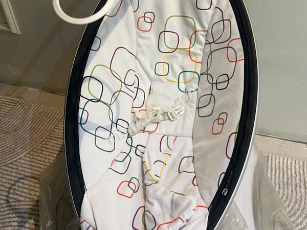 : 4moms mamaRoo 4 Multi Plush Otomatik Bebek Salıncağı küçük 3